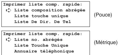 KYOCERA VI-230L - Impression d'une liste des groupes de composition - 7