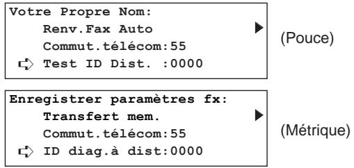 KYOCERA VI-230L - Enregistrement du code pour test à distance - 9