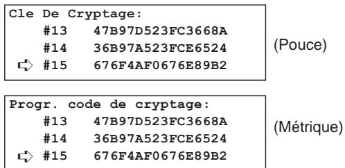 KYOCERA VI-230L - ② Au sujet de la clé de cryptage et du numéro ID de clé - 1