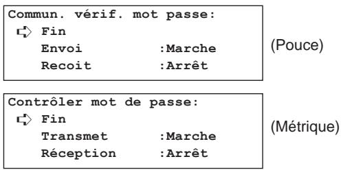 KYOCERA VI-230L - Marche/arrêt de la transmission avec vérification de mot de passe - 12