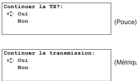 KYOCERA VI-230L - - Si la touche stop/clear (arrêt/annulation) est pressée durant une transmission en attente en mode de transmission alimentée... - 2