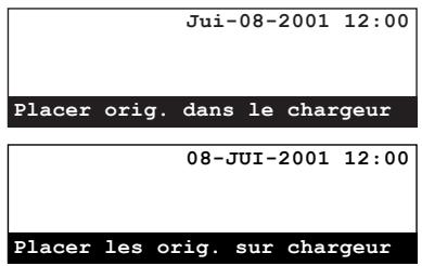 KYOCERA VI-230L - Marché/arrêt de l'impression de la date et l'heure de réception - 1