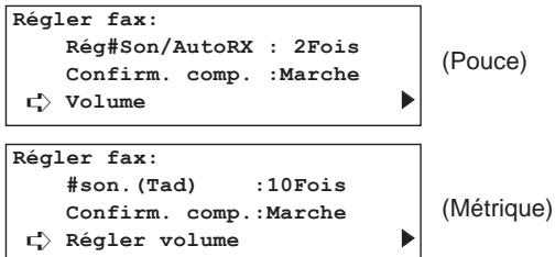 KYOCERA VI-230L - Réglages du volume - 3
