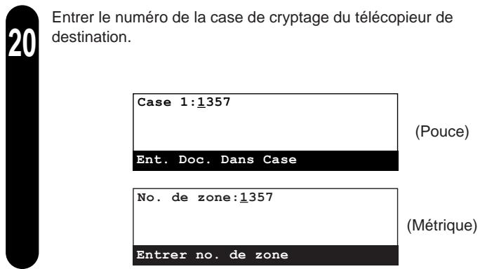 KYOCERA VI-230L - Désigner la touche unique pour la transmission avec cryptage - 4