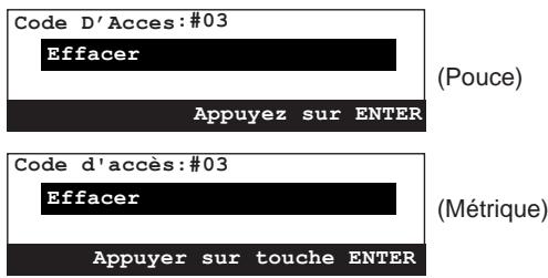 KYOCERA VI-230L - Effacement de codes d'accès - 2