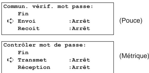 KYOCERA VI-230L - Marche/arrêt de la réception avec vérification de mot de passe - 2