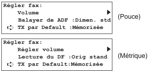 KYOCERA VI-230L - Réglage du mode de transmission par défaut - 5