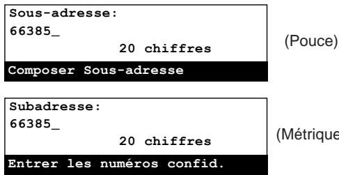 KYOCERA VI-230L - Entrer une sous-adresse - 1