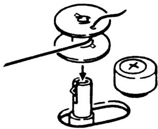 MEDION BDA10964 - Embobiner la canette de fil inférieur - 3