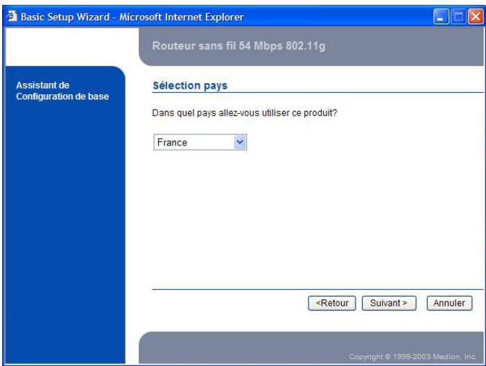 MEDION BDA40900 - Effectuer la première installation - 2