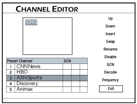 MEDION BDA81477 - Insérer une chaîne de télévision - 2