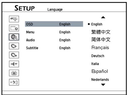 MEDION BDA81477 - LANGUAGE-Taalinstallingen - 2