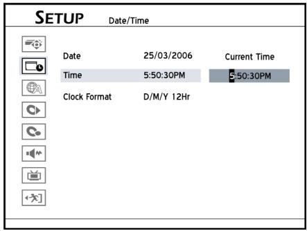MEDION BDA81477 - Date/time - réglage de l'heure et de la DATE - 2