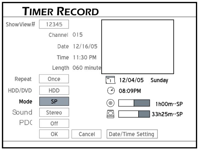 MEDION BDA81477 - Een timerprogramming instellen met ShowView - 1