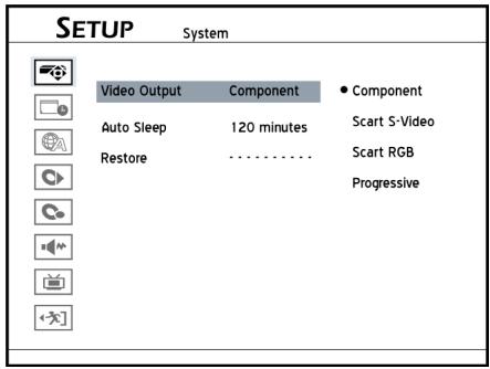 MEDION BDA81477 - VIDEO OUTPUT - Videoausgang einstellen - 1