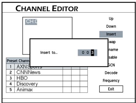 MEDION BDA81477 - Insérer une chaîne de télévision - 1