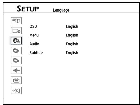 MEDION BDA81477 - LANGUAGE - Spracheinstellungen - 1