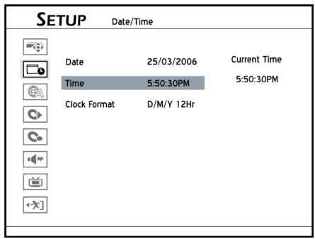 MEDION BDA81477 - DATE/TIME - Tijd en datum instellen - 1