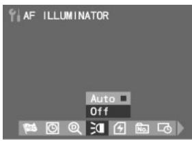 MEDION BDALT41856 - Configuration de l'illuminateur d'assistance AF - 1