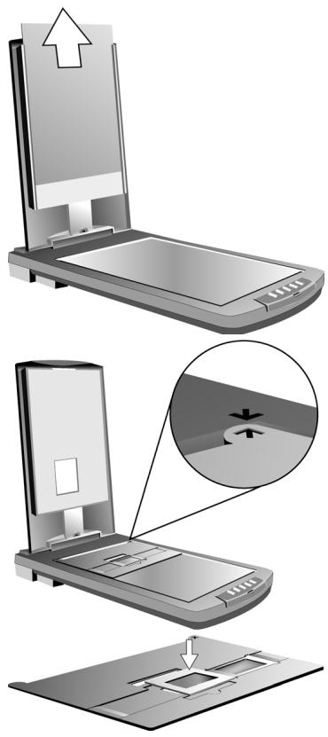 MEDION BDAMD41260 - Utilisation de l'accessoire diapositive/négatif - 1