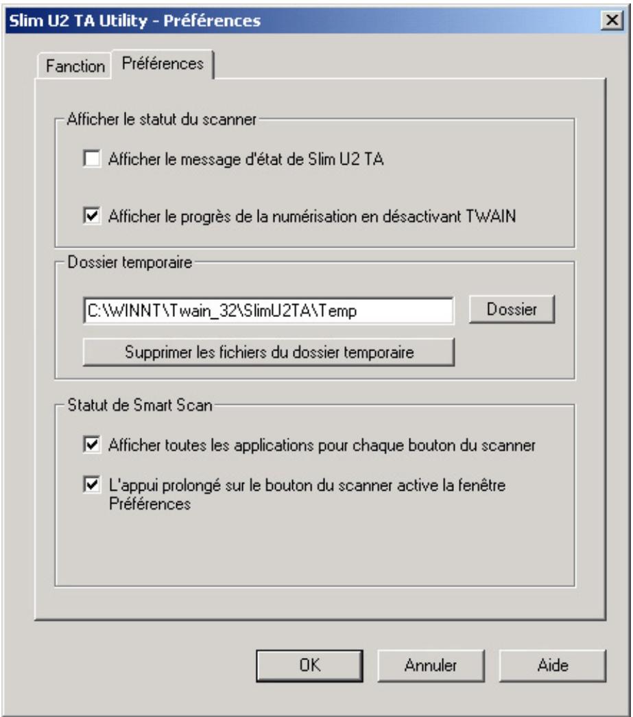 MEDION BDAMD41260 - Réglages des préférences - 1