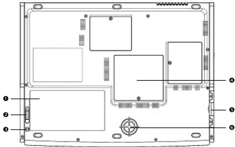 MEDION BDARIM2000MD95257 - VUE DE DESSOUS - 1
