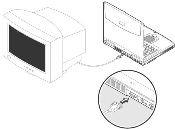 MEDION BDAWID2030 - CONNEXION D'UN MONITEUR EXTERNE - 1