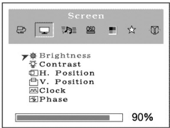 MEDION LCD TV MD 42217 - BESCHRIJVING VAN HET OSD-MENU - 3