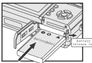 MEDION MD 41856 - Mise en place de la pile et de la carte mémoire - 2