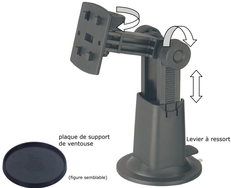 MEDION MDPNA 1500 - MONTER la fixation voiture - 2