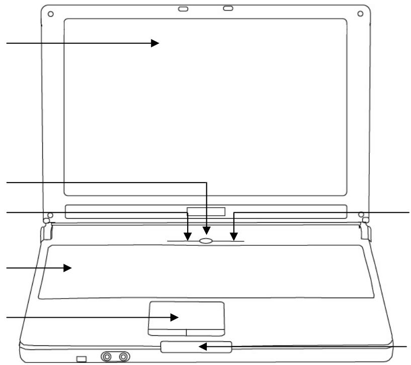 MEDION SIM 2070 - Geöffnetes Notebook - 1