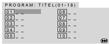 MEDION MD 81290 - Démarrer la liste - 4