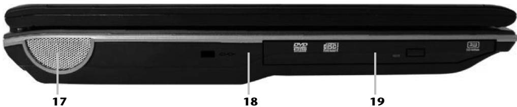 MEDION AKOYA EXTREME X7810 MD 96687 - Parte Izquierda - 1