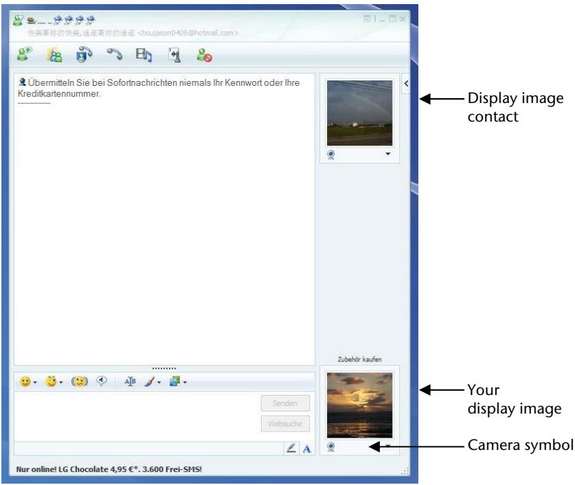 MEDION AKOYA EXTREME X7810 MD 96687 - Actual example using Windows Messenger - 1