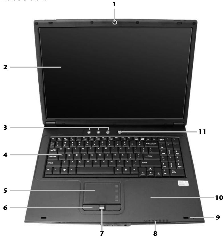 MEDION AKOYA EXTREME X7810 MD 96687 - Open notebook - 1