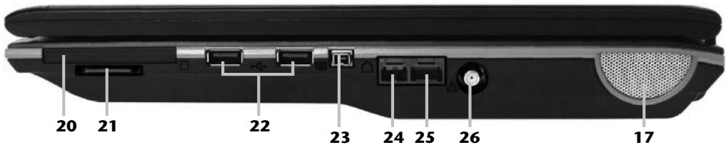 MEDION AKOYA EXTREME X7810 MD 96687 - Right Side - 1
