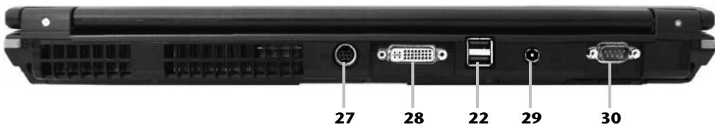 MEDION AKOYA X7810 - Back side - 1