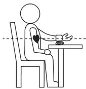 MEDION BLOOD PRESSURE MONITOR MD 42780 - Körperhaltung - 1