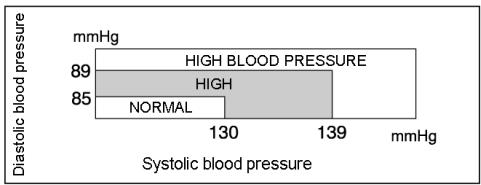 MEDION BLOOD PRESSURE MONITOR MD 42780 - Normal and high blood pressure - 1