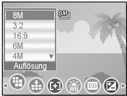 MEDION DIGITAL CAMERA LIFE E42001 MD 85962 - Aufnahmemonü - 1