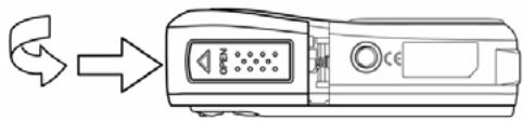 MEDION DIGITAL CAMERA LIFE E42001 MD 85962 - Close the battery cover. - 1