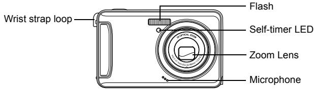 MEDION DIGITAL CAMERA LIFE P42001 MD 85919 - Front/Back/Top/Bottom View - 1