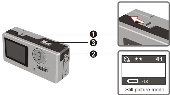 MEDION DIGITAL CAMERA MD 7466 - Retardateur - 1