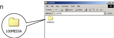 MEDION DIGITAL CAMERA MD 7466 - > Anschauen der in der Kamera gespeicherten Bilder unter Windows - 5
