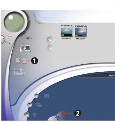 MEDION DIGITAL CAMERA MD 7466 - Visualización depelículas - 2