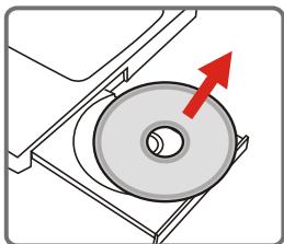 MEDION DIGITAL CAMERA MD 7466 - Das CD-Fach wird automatisch ausgeworfen. Nehmen Sie die CD Heraus. - 1