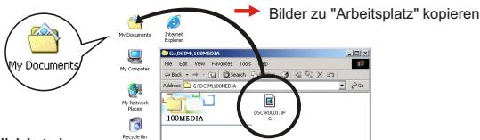 MEDION DIGITAL CAMERA MD 7466 - Kopieren der Bilder zu ihrem PC - 1