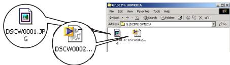 MEDION DIGITAL CAMERA MD 7466 - Visualiser les photos enregistrées dans l'appareil photo sous windows - 5