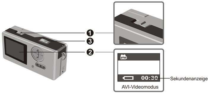 MEDION DIGITAL CAMERA MD 7466 - Aufnahmen von AVI-Videoclips - 1