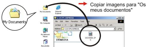 MEDION DIGITAL CAMERA MD 7466 - Visualizar imagens guardadas na Camara com o Windows - 7